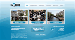 Desktop Screenshot of inoutevents.com